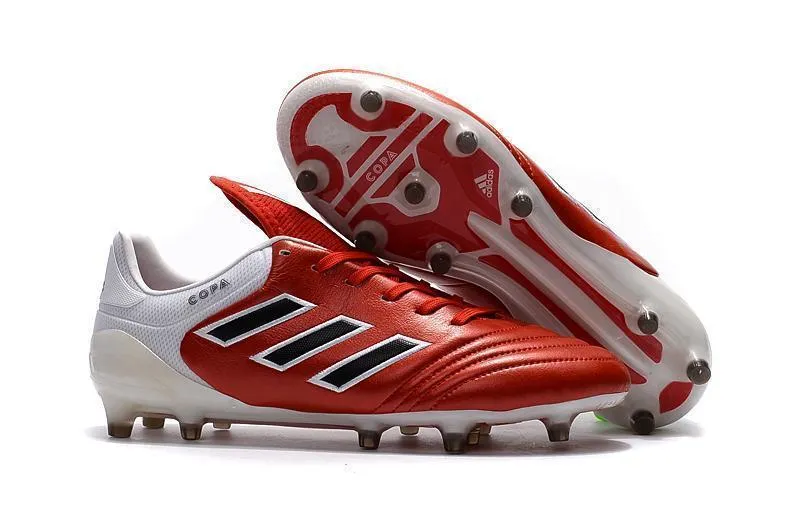 Adidas Copa 17.1 FG Soccer Cleats Red Core Black White