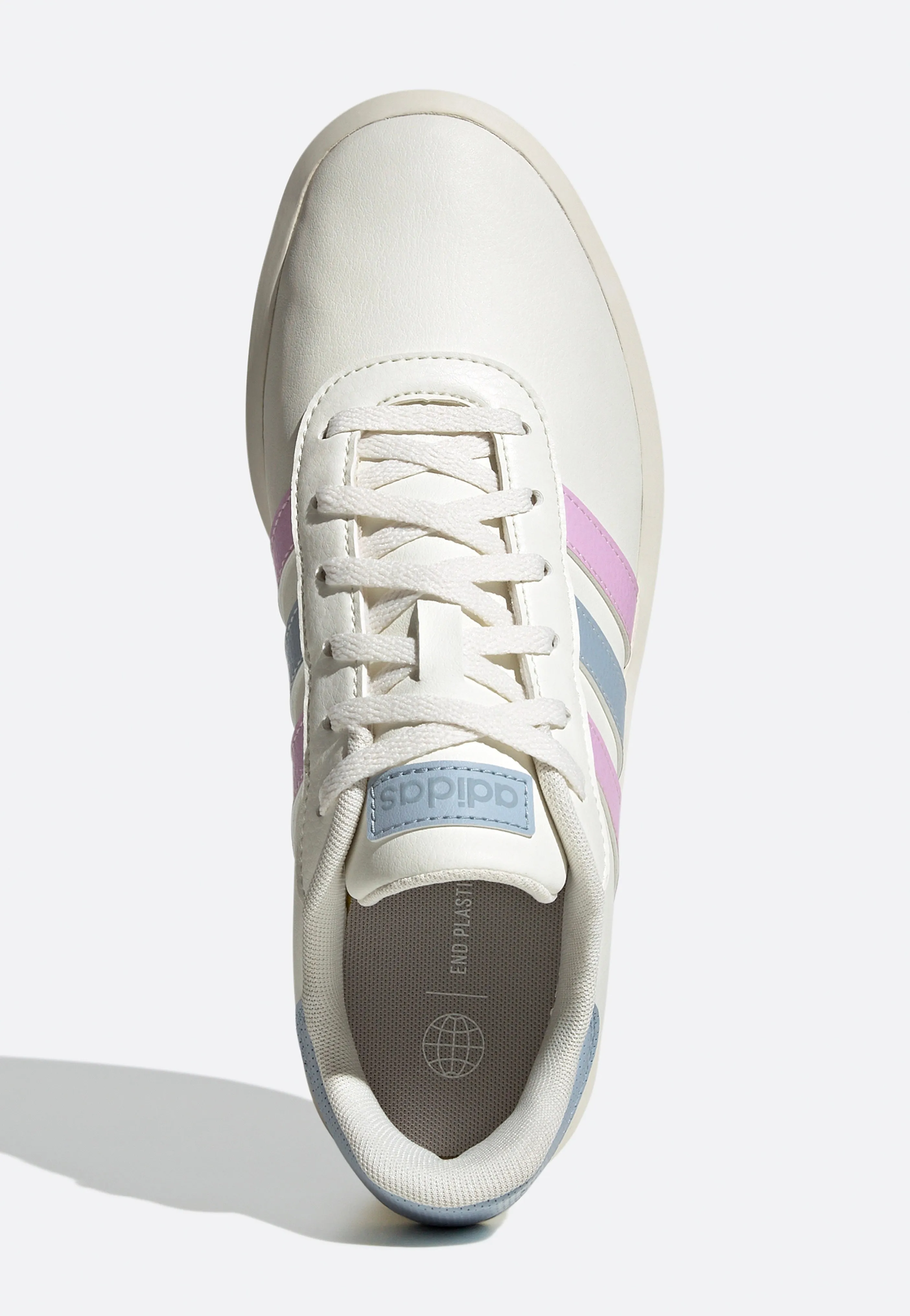 Adidas - Court Platform Owhite/Blilil/Wonblu - Girl Shoes