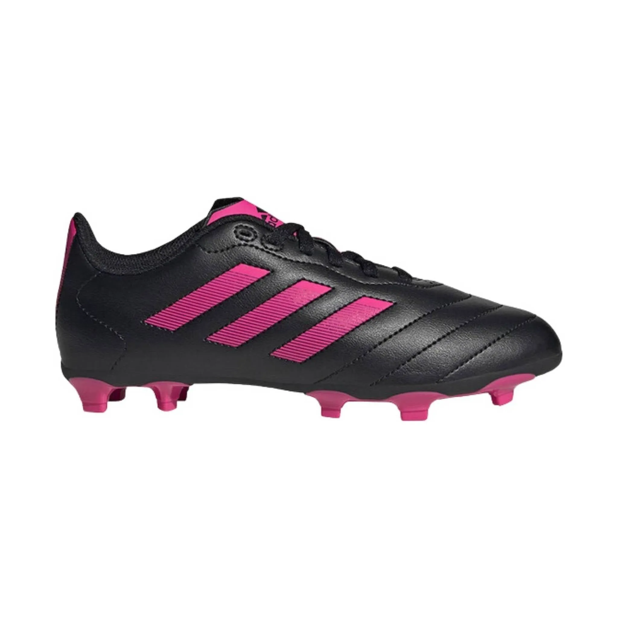 Adidas Kids' Goletto VIII FG Soccer Cleats - Black/Pink