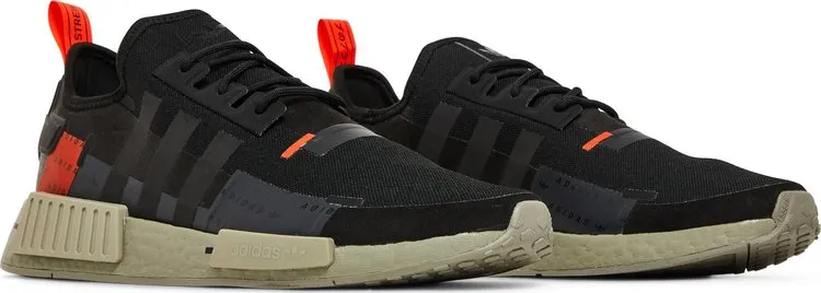 Adidas NMD R1 sneakers, black/gray