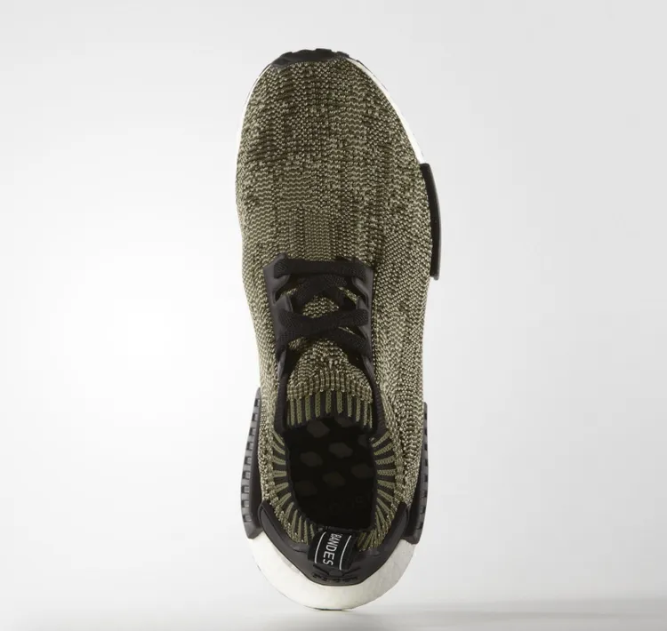 Adidas NMD_R1 PK 'Olive Camo' sneakers, green