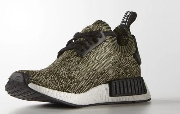 Adidas NMD_R1 PK 'Olive Camo' sneakers, green