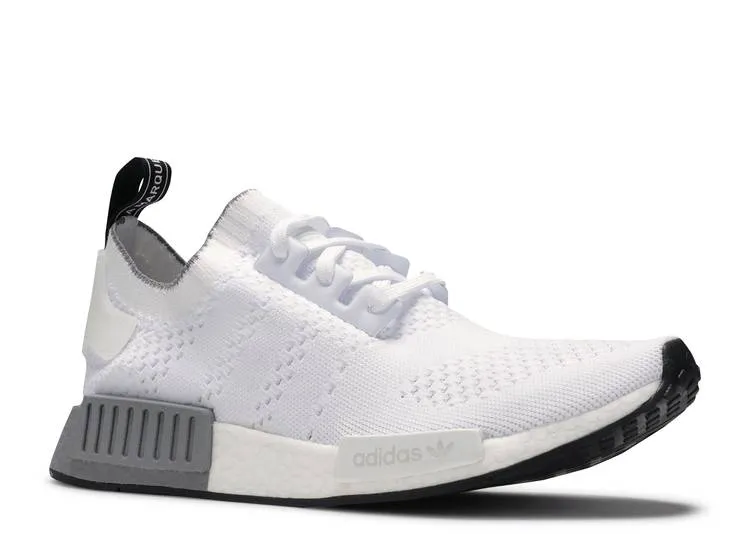 Adidas NMD_R1 PRIMEKNIT 'TWO TONE BOOST - WHITE' sneakers, white