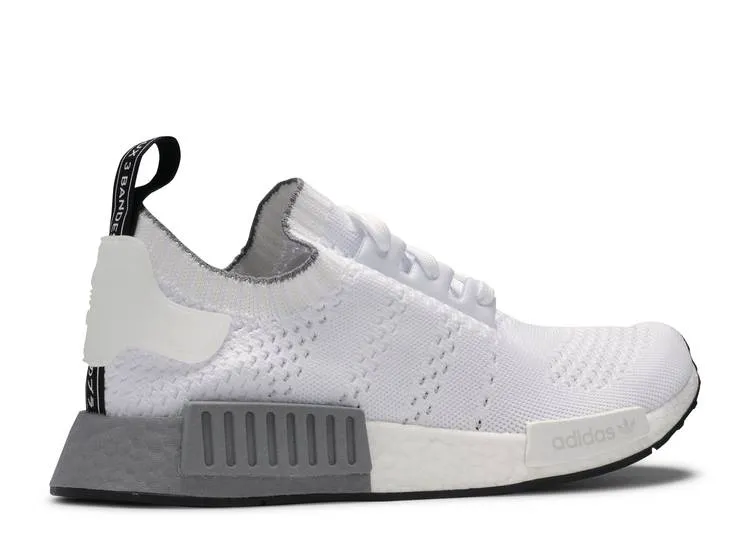 Adidas NMD_R1 PRIMEKNIT 'TWO TONE BOOST - WHITE' sneakers, white