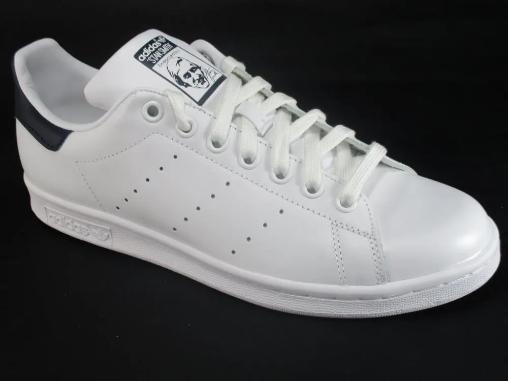 Adidas Originals scarpa sneakers da uomo Stan Smith M20325 bianco blu