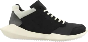 Adidas Rick Owens x Tech Runner 'Black' Sneakers, Black