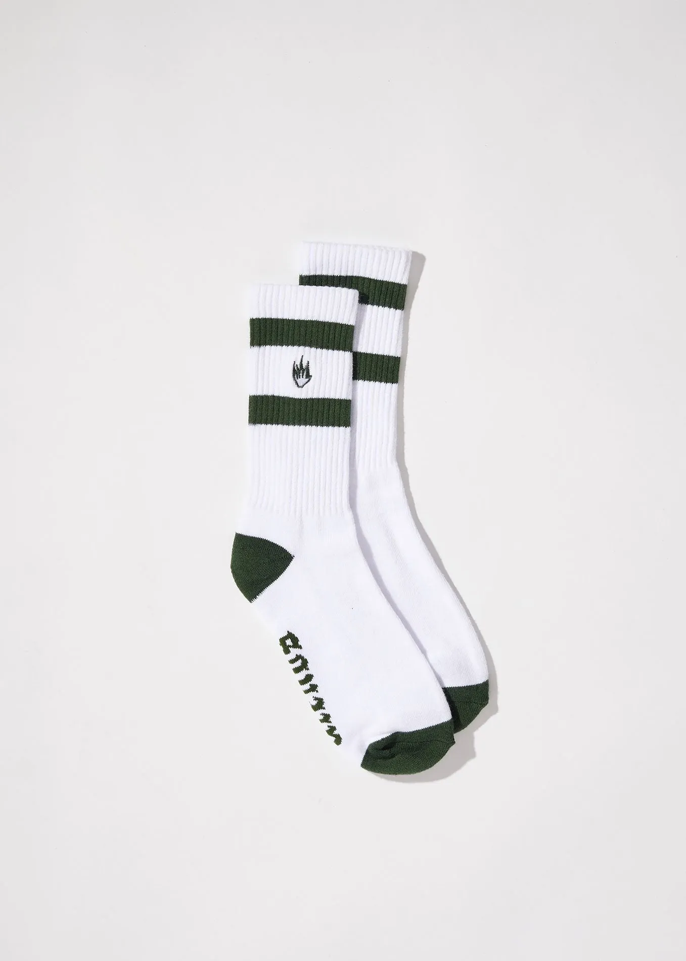 Afends Unisex Flame Stripe - Socks One Pack