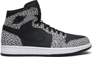 Air Jordan 1 Retro High Black Elephant sneakers, black