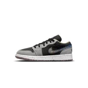 Air Jordan Kids 1 Low SE GS Shoes LT Smoke Grey