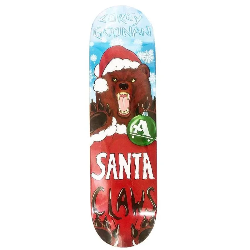 All-I-Need 8.5” Corey Goonan Santa Claws Skateboard Deck