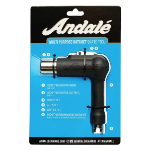 Andale Multi Purpose Ratchet Skate Tool - Black