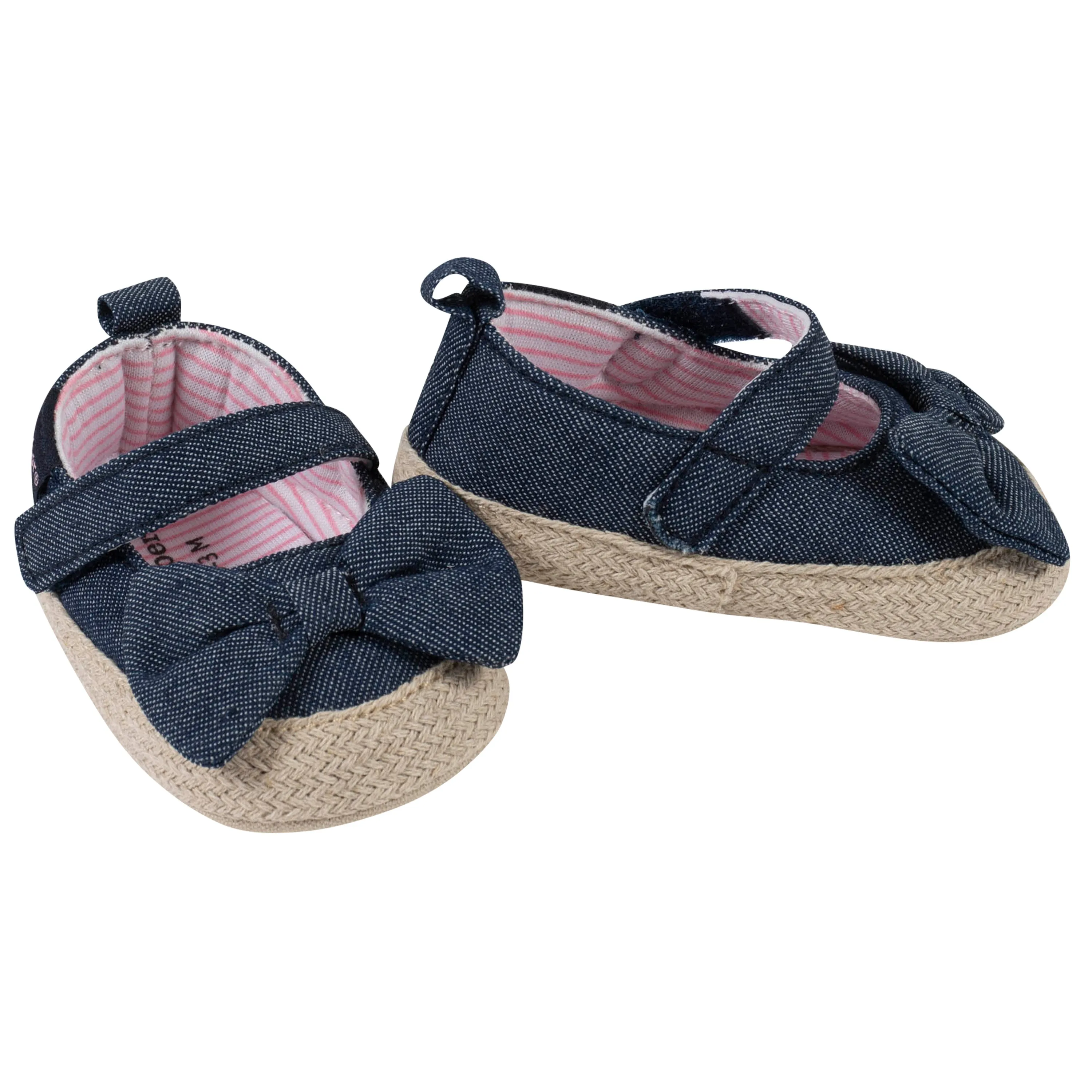 Baby Girls' Navy Chambray Shoes