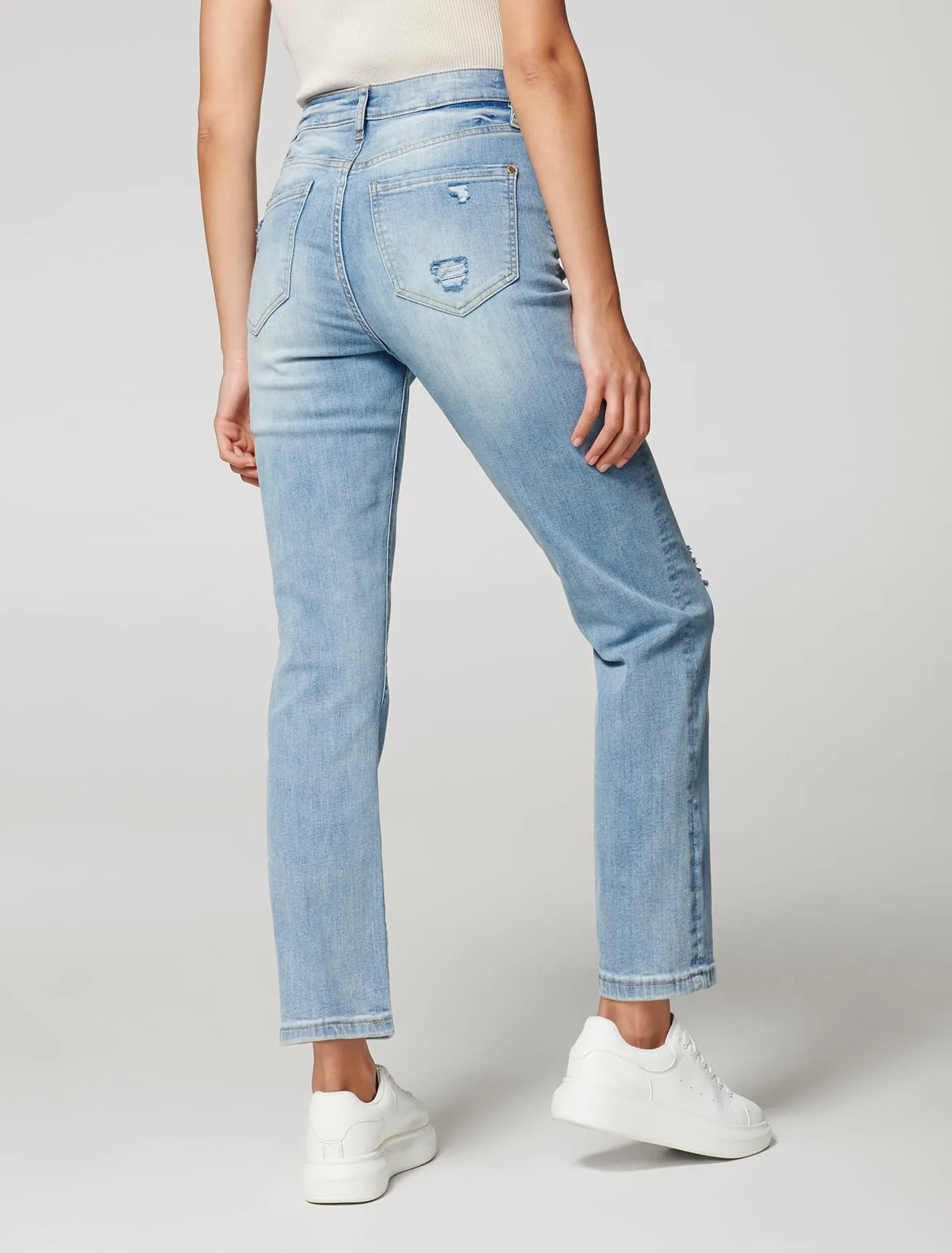 Bambi Mid Rise Slim Jean