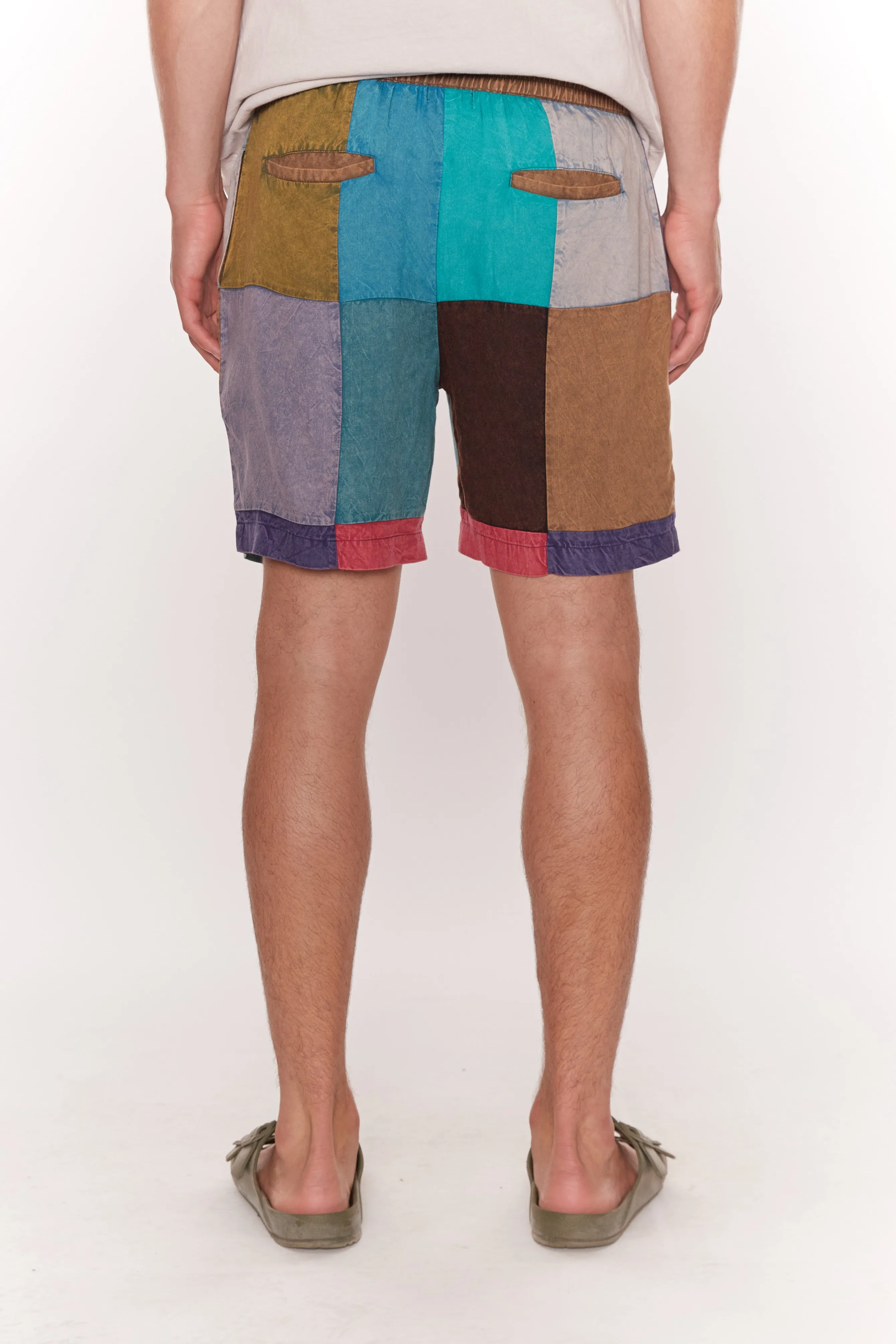 Bann Patchwork Shorts