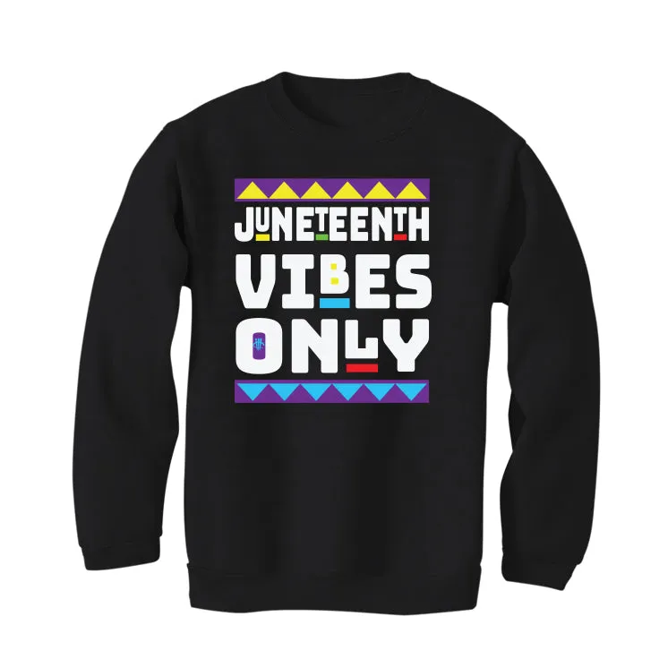 BLACK HISTORY MONTH Black T-Shirt (juneteenth)