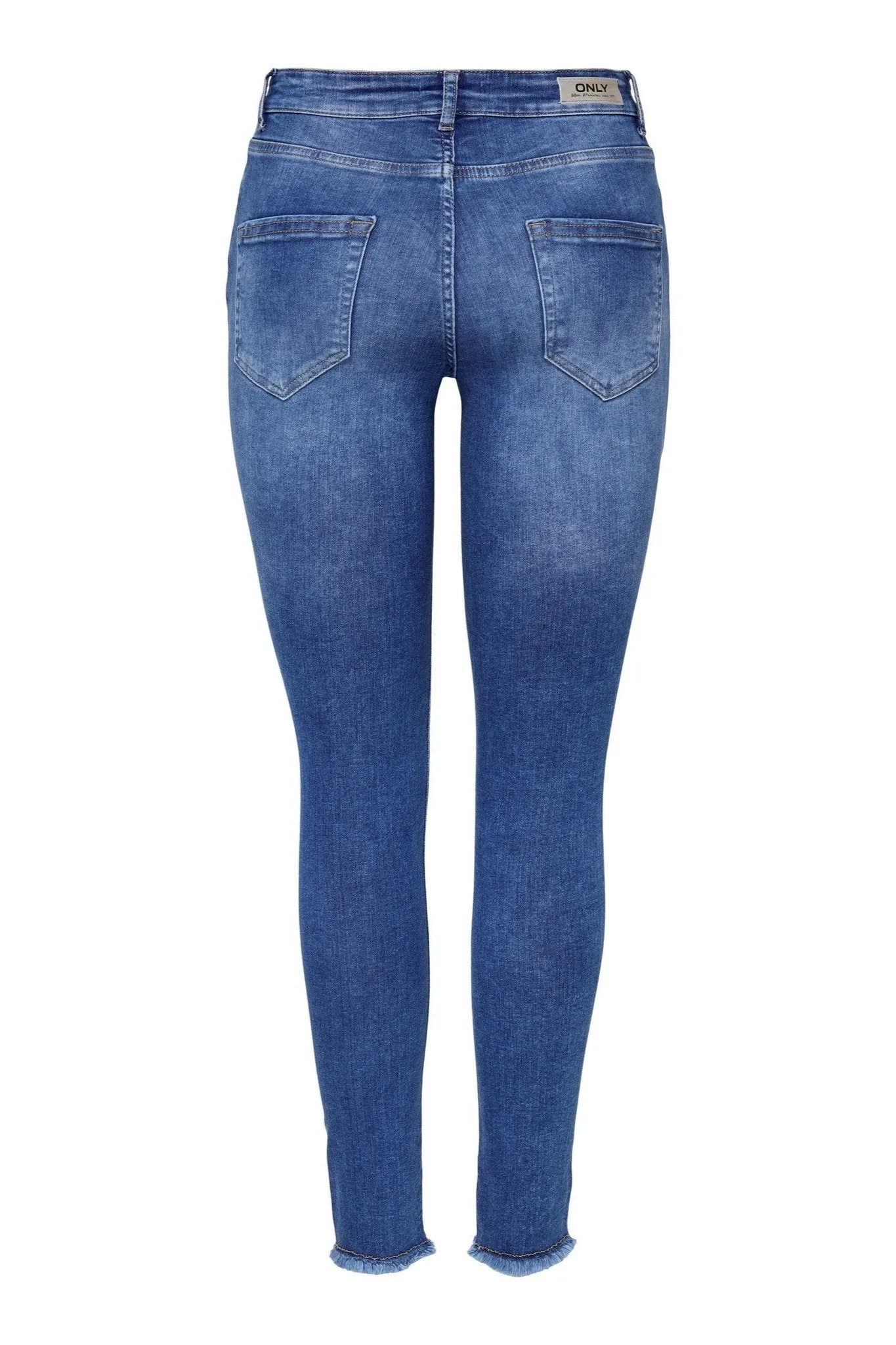 Blush Midsk Jeans - Medium Blue