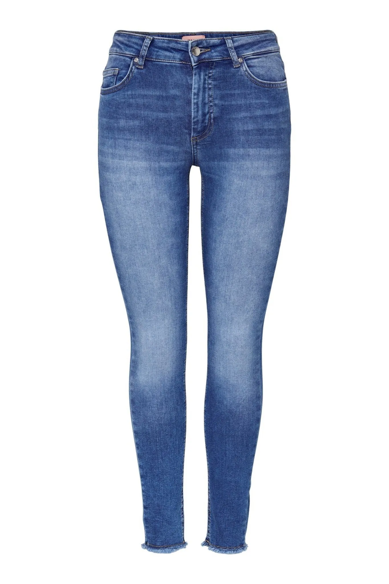 Blush Midsk Jeans - Medium Blue