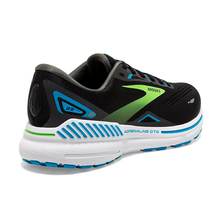 Brooks Men's Adrenaline GTS 23 - Black/Nightlife/Ebony