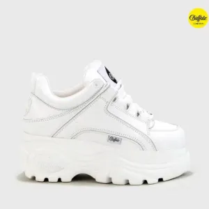 Buffalo scarpa sneakers da donna  Classic Cow Leather BN15330951 bianco