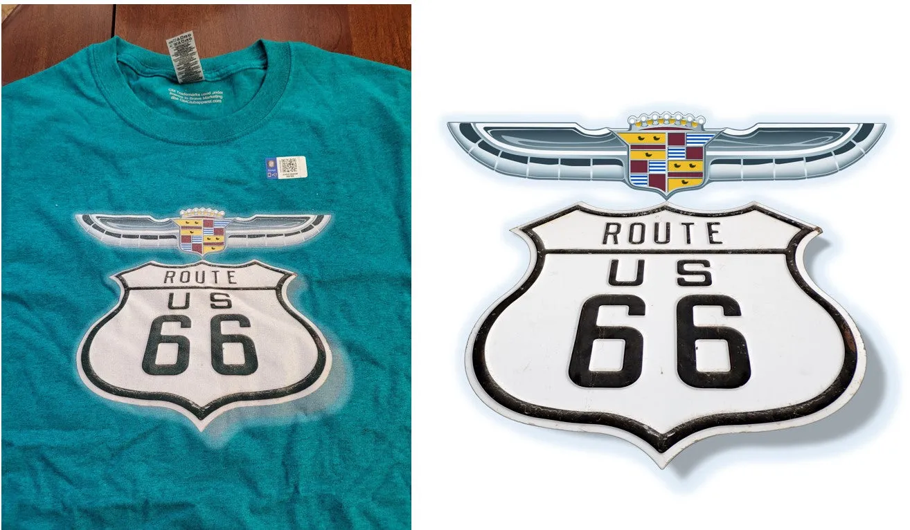 Cadillac 1947 ROUTE 66 T-Shirt