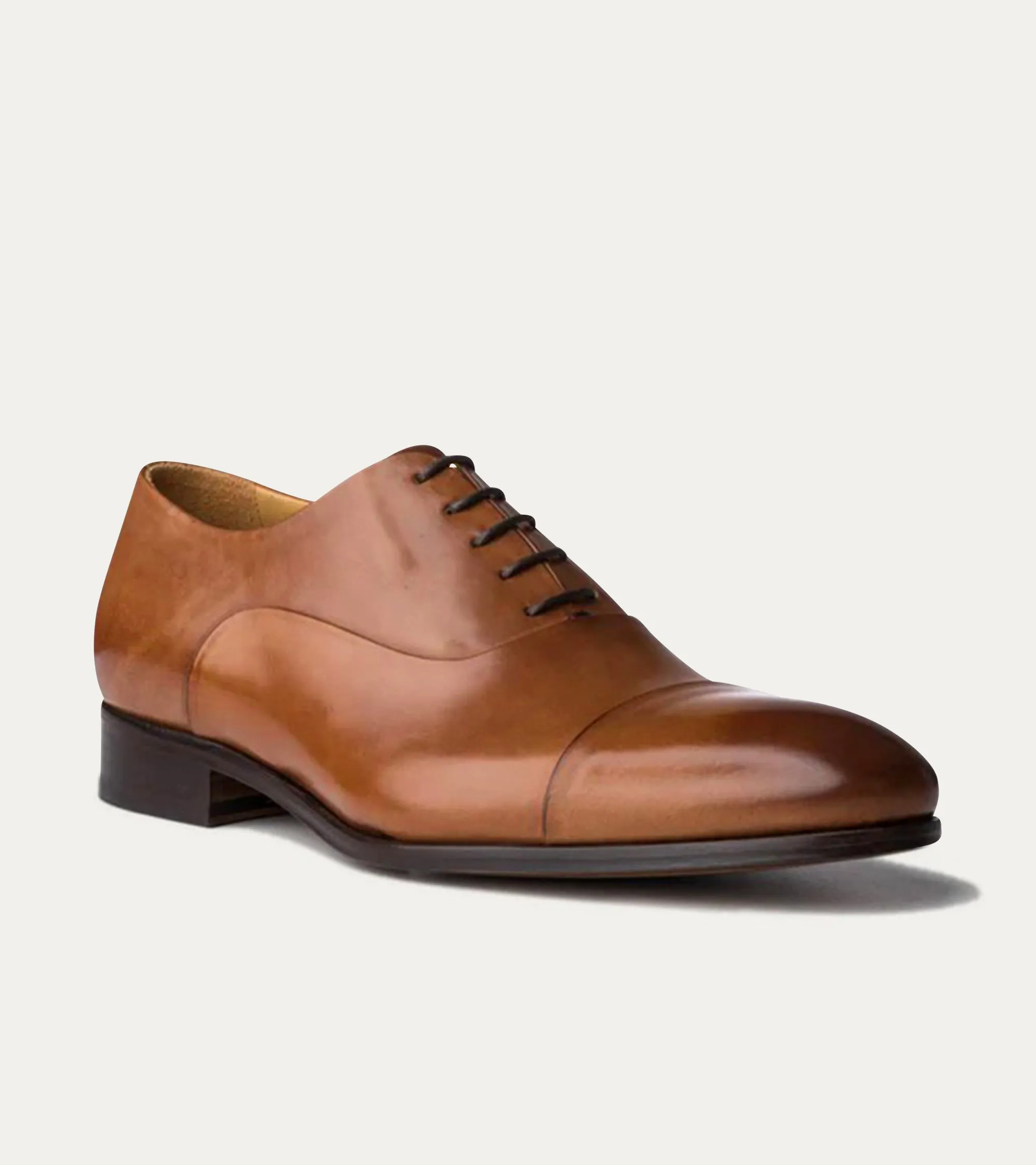 Cap Toe Oxford Siena Antique