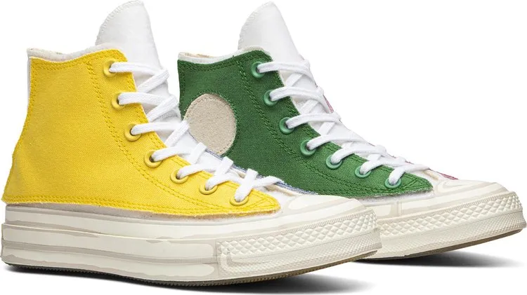 Converse Joshua Vides x Chuck 70 Hi Interchangeable Panels Sneakers, Multicolor