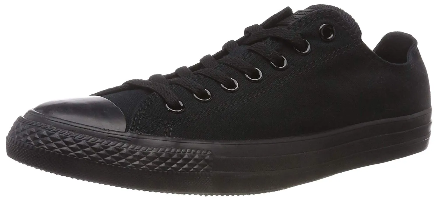 Converse Unisex Chuck Taylor All Star Low Top Sneakers - Black Monochrome