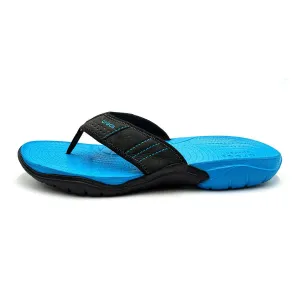 Crocs Flat Casual Sandals Rubber Blue Colour For Men