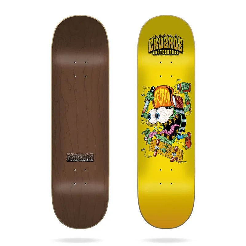 Cruzade 8.625″ x 32.24" Sketchy is Fun Skateboard Deck