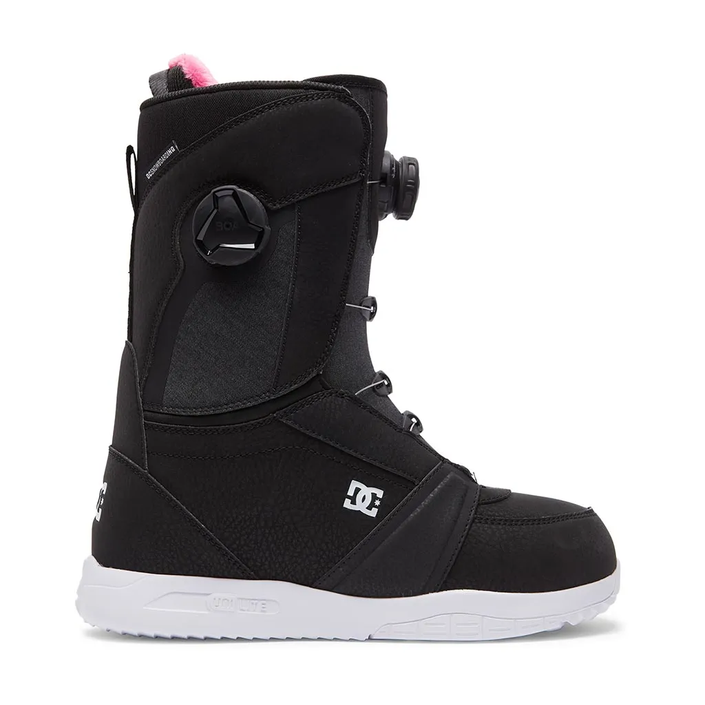 DC 2023 Womens Lotus Boots - Black/Black/White