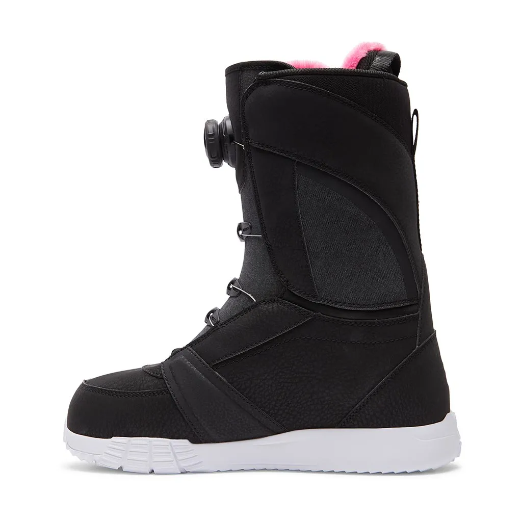 DC 2023 Womens Lotus Boots - Black/Black/White