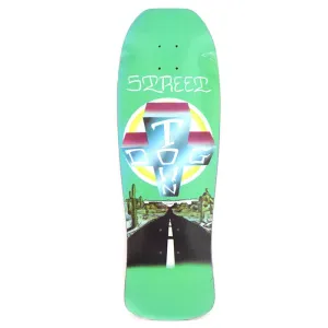 Dogtown 9.625" x 29.575" Street Reissue (LIGHT GREEN) Skateboard Deck