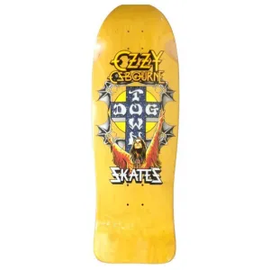 Dogtown Ozzy Osbourne 10.125" x 30.325" (YELLOW STAIN) Skateboard Deck