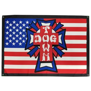 Dogtown Skateboards USA Flag - 46" x 60"