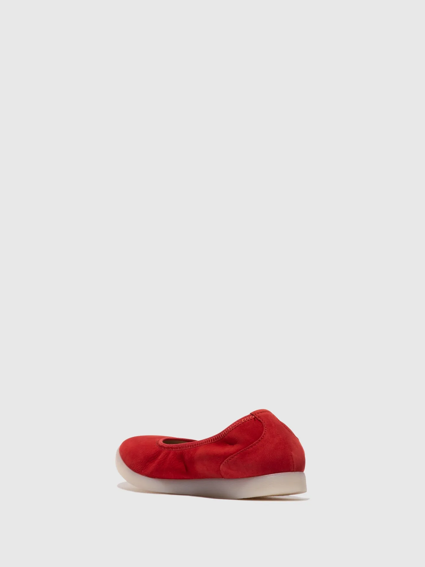 Elasticated Ballerinas LETI646SOF CUPIDO CHERRY RED