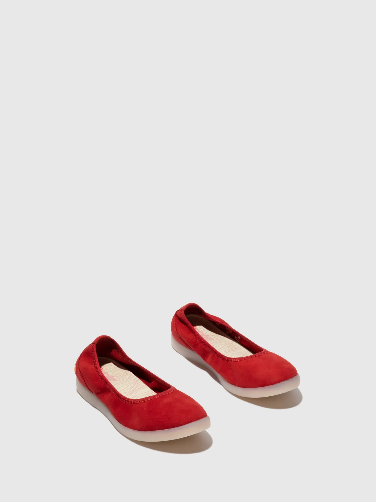 Elasticated Ballerinas LETI646SOF CUPIDO CHERRY RED