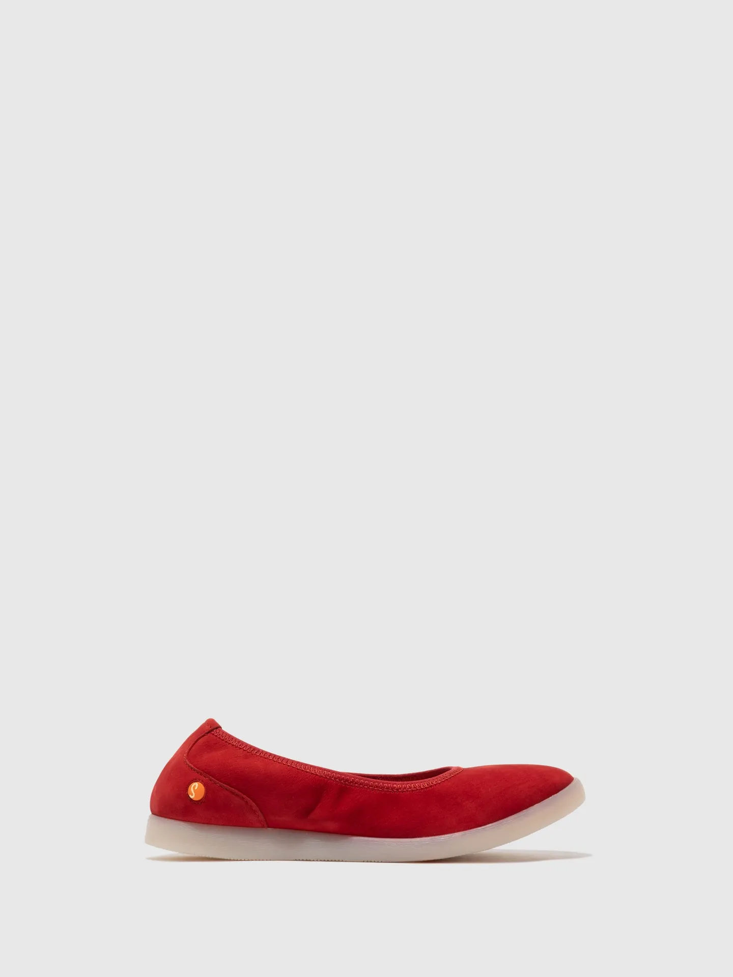 Elasticated Ballerinas LETI646SOF CUPIDO CHERRY RED