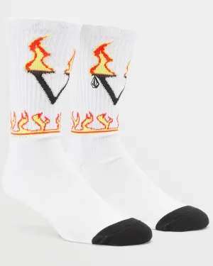 Fergadelic Socks - White