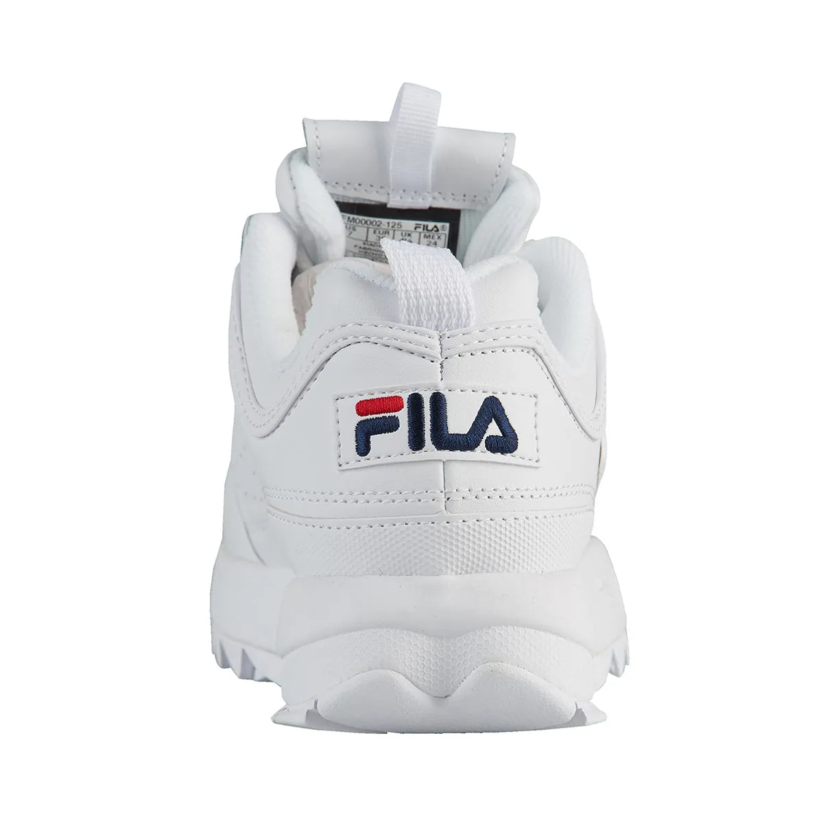 Fila Youth Trainers Disruptor II Sports Lace-Up - UK 4