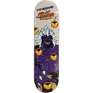 Finesse 8.0" Streetfighter ONI Skateboard Deck