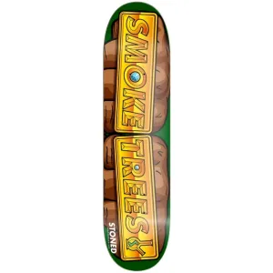 Fistcuffs Green 8.0" Skateboard Deck