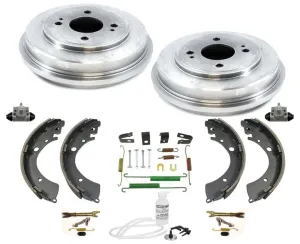 Fits For 2009 2014 Honda Fit Rear Brake Drum & Brake Shoes   Spring Kit 9pc