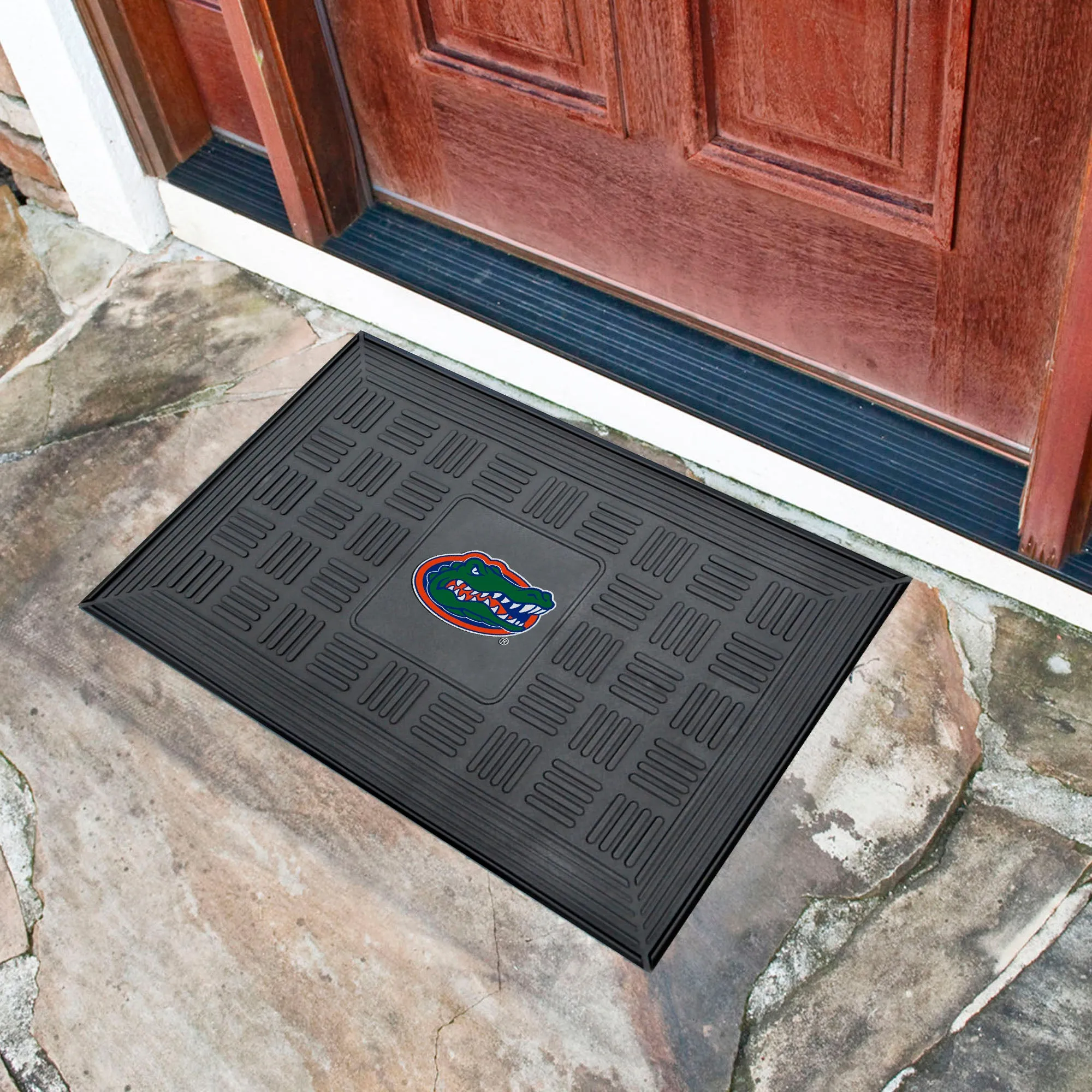 Florida Gators Heavy Duty Vinyl Medallion Door Mat - 19.5in. x 31in.