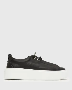 GENEVIEVE Leather Sneakers