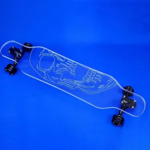 Ghost Skull Rider 40" Platypus Symmetrical Longboard