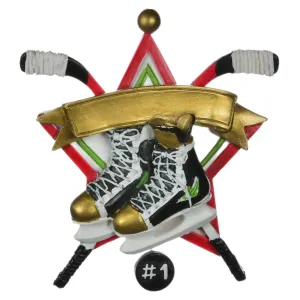 Hockey Skate Ornament