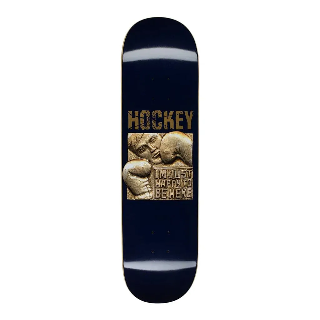 Hockey Skateboards Happy to be Here John Fitzgerald Skateboard Deck 8.5"