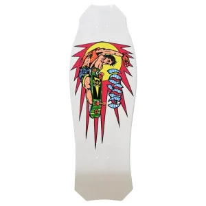 Hosoi 10.25" x 30.25" Rocket Air White Skateboard Deck