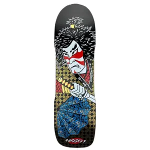 Hosoi 9" x 32.5" Lonny Hiramoto Samurai Black Skateboard Deck