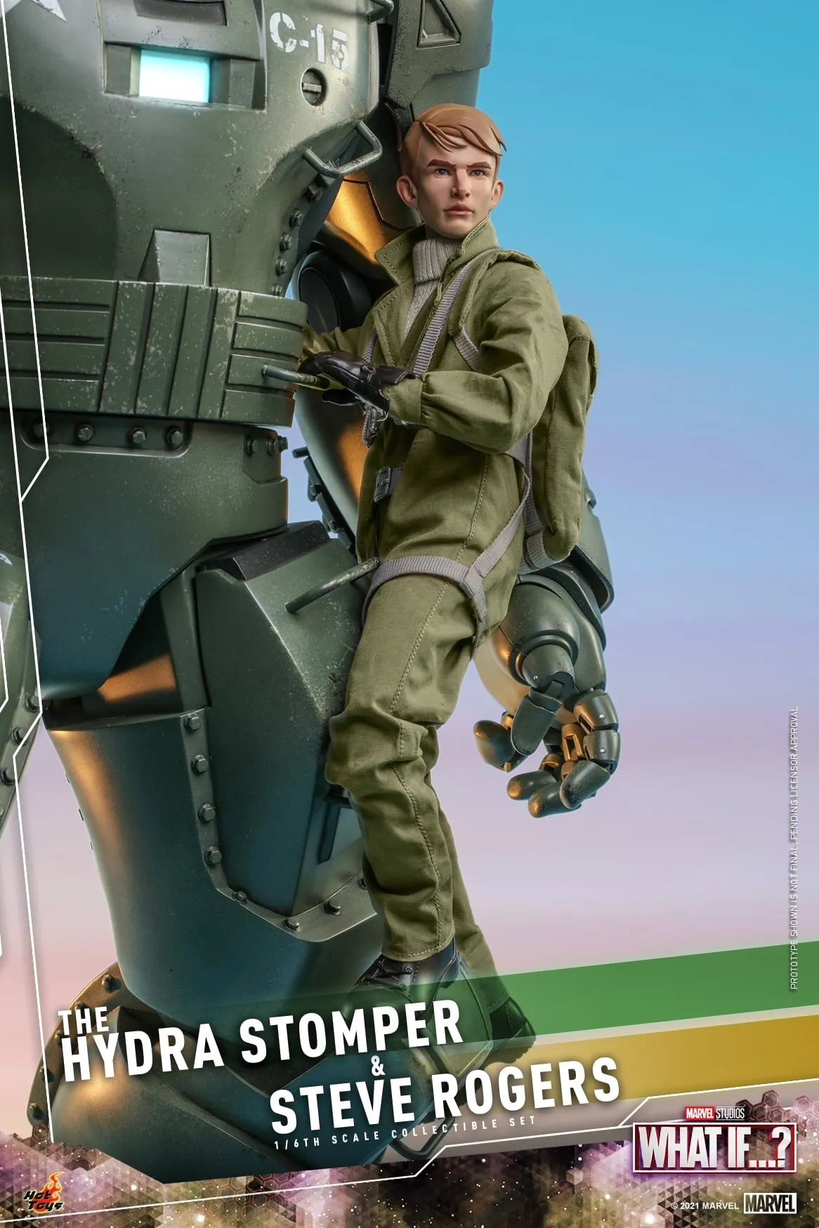 Hot Toys - TMS060 - What If...? - 1/6th scale The Hydra Stomper and Steve Rogers Collectible